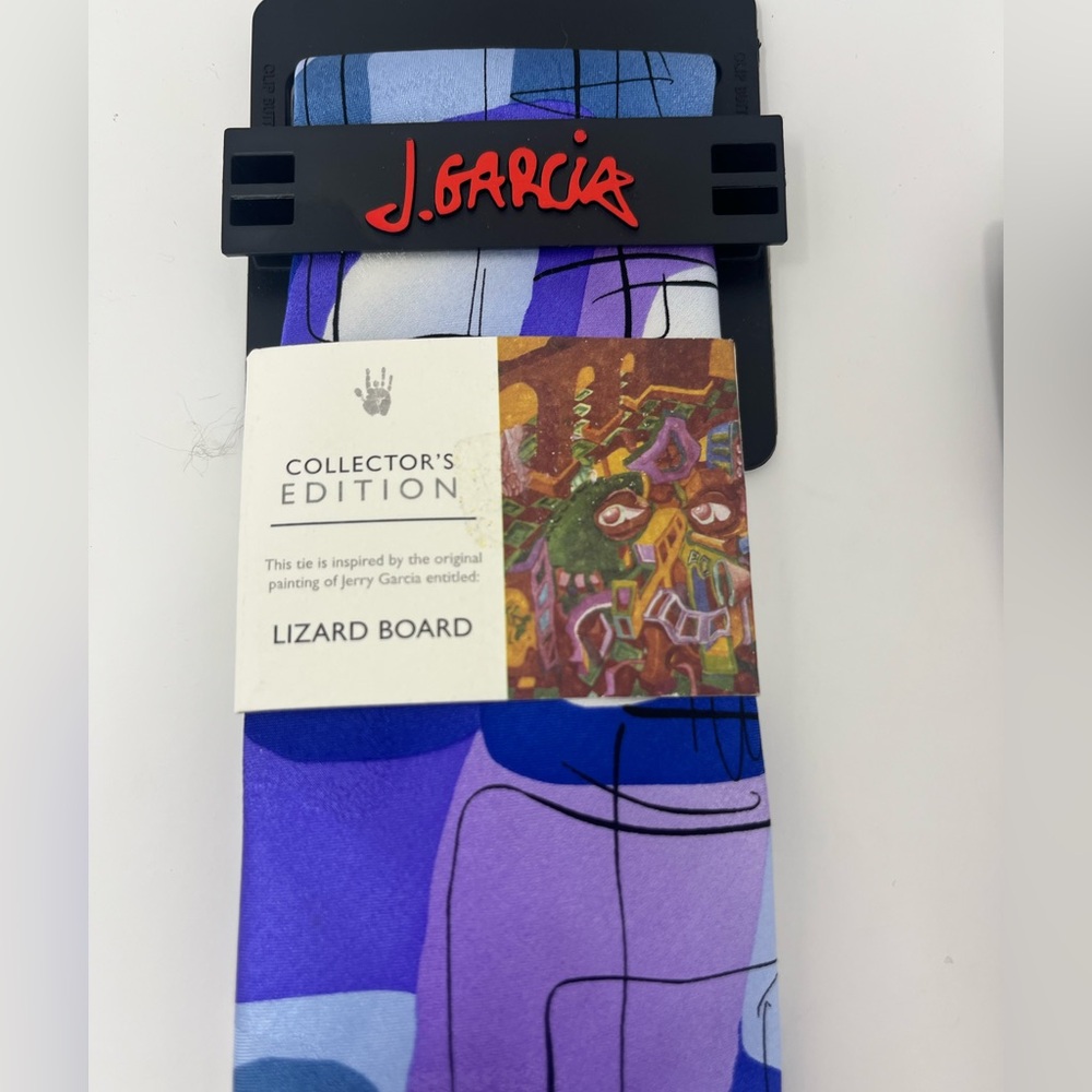 J. GARCIA Neck Ties (Lot of 2) 100% Silk Collector's Edition NWT - Picture 2 of 10